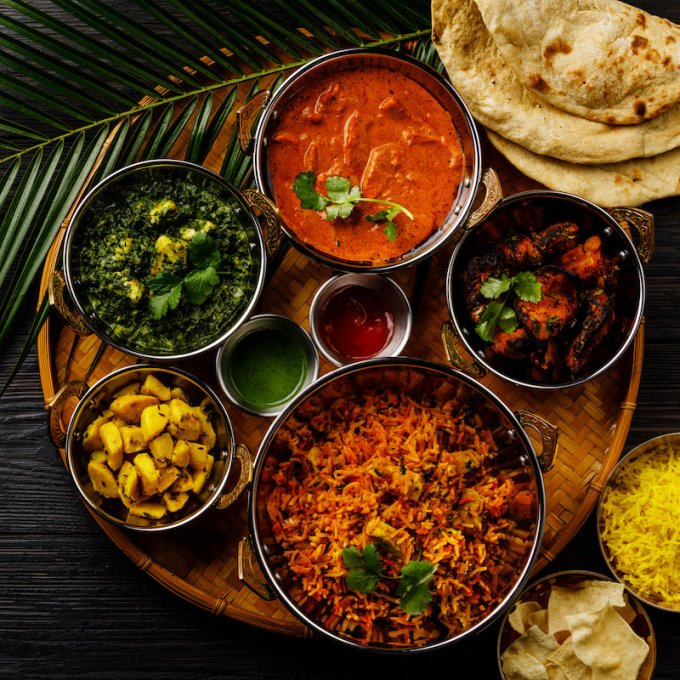 Comment manger léger et sain dans un restaurant indien ?