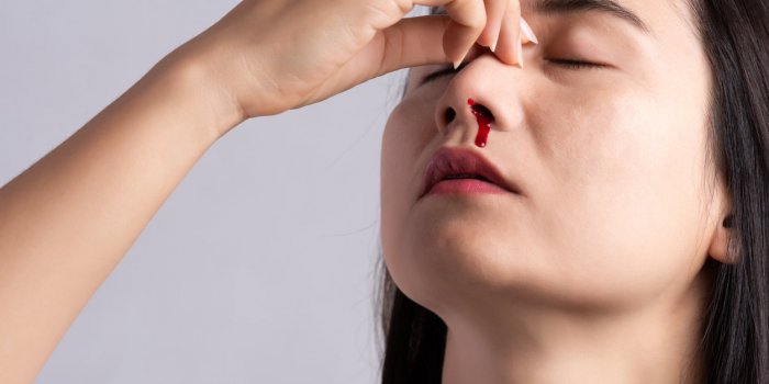 Nez qui saigne : un signe dâhypertension le plus souvent